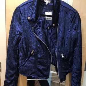 Silence + Noise Velvet Jacket